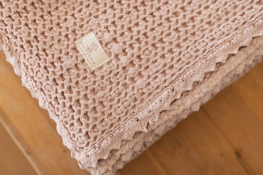 Cozy Waffle Blanket || Baby