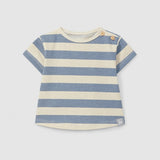 Striped T-Shirt || Indigo