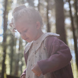 Woven Cotton Dress || Strawberry Tree Print