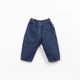 Denim Trousers with Pockets