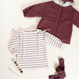 Girls Ribbed Knit Tights || Amora