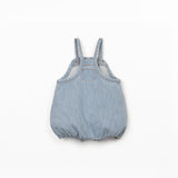 Denim Jumpsuit with Front Pocket ||