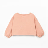 Organic Cotton Sweatshirt || Salmon