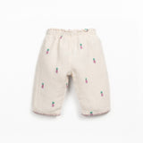 Organic Cotton Trousers || Pineapple Print