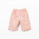 Printed Woven Trousers || Zebra Pink