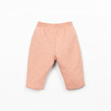 Knitted Trousers with Re(Play) Yarn || Salmon