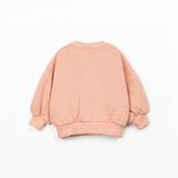 Knitted Sweater with Re(Play) Yarn || Salmon