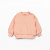 Knitted Sweater with Re(Play) Yarn || Salmon