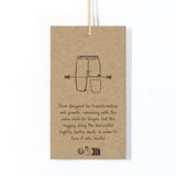 Knitted Trousers with Re(Play) Yarn || Salmon