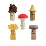 Finger Puppet Set || Mushrooms