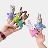 Felt Finger Puppet Set || Bunnies