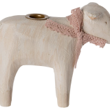 Lamb Candle Holder || Rose