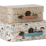 Suitcases with Fabric Set || Chevaux & Heureux