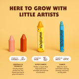 Beeswax Crayons Originals || Set of 10
