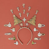 Santa & Christmas Tree Clic Clacs