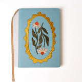 Hardbound Embroidered Journal || Daisy Frame