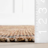 Marigold Vintage Tasseled Area Rug || Brown, 4'x6'