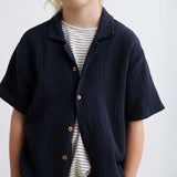 Soft Gauze Shirt || Oil