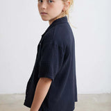 Soft Gauze Shirt || Oil