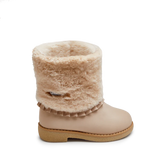 Rosalen Boots || Light Beige Sheep Wool