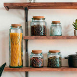 Authentic Jar Recycled Glass with Cork - 50 Oz