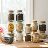 Authentic Jar Recycled Glass with Cork - 8.5 Oz