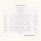 2024 Petite Linen Bound Planner || Wildflower