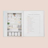 Beautifully Organized || White Coffee Table Book