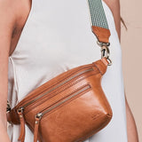 Beck's Bum Bag || Cognac Stromboli Leather