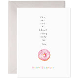 Birthday Card || Healthy Donut