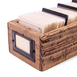 Notecard Holder || Recycled Pinewood