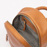 Ivy Mini Backpack || Wild Oak Soft Grain Leather
