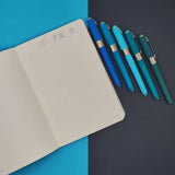 Fine Point Soft Touch Pen || Forest Green Monaco