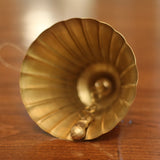 Scalloped Brass Bell