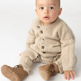 Geertje Merino Wool Jumpsuit || Biscotti Melange