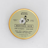 Menthol Rub || For Congestion & Muscle Tension