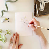 Paintable Notecards || He Is Risen