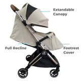 Icon Travel Stroller || Beige