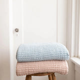 Cozy Waffle Blanket || Twin