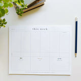 Weekly Planner Notepad || This Week