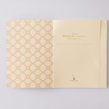 Fairy House Toile Softcover Notebook || Blue