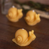 Beeswax Candle || Snail
