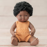 Doll African Girl 38cm || Melon Romper