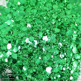 Copy of Eco Glitter Fun || Sparkle Mini Box Halloween Verde & Amethyst