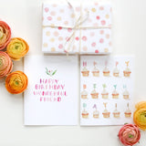 Birthday Card ||  Cupcakes