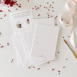 Paintable Notecards || Sweet Treats Valentines