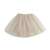 Pien Skirt || Off White Metallic