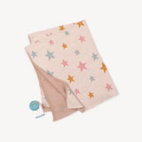 Organic Sweater Knit Baby Blanket || Stars