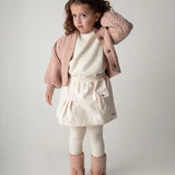 Zinne Baby Cardigan || Cloudy Rose