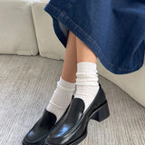 Her Socks || Classic White